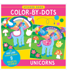 Peter Pauper Press Color-By-Dots Sticker Book - Unicorns (3+)