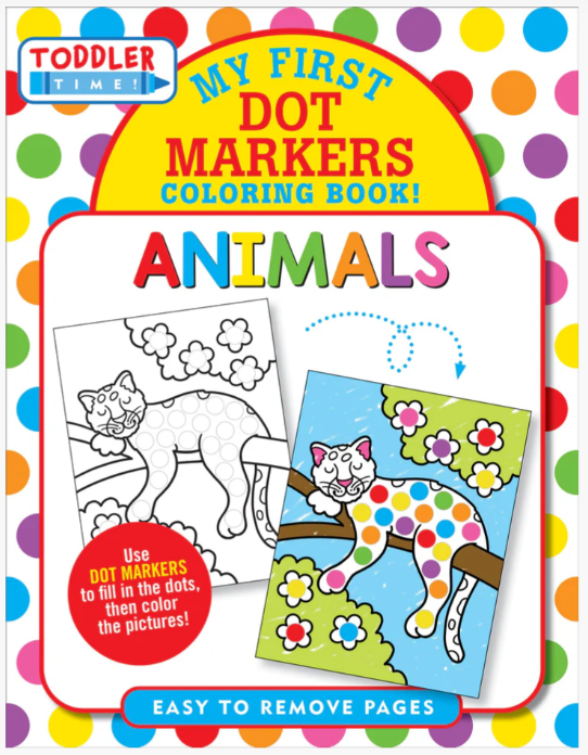 Peter Pauper Press My First Dot Markers Coloring Book by Peter Pauper Press (ages 3+)