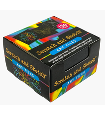 Peter Pauper Press Scratch & Sketch Art Tiles (4+)
