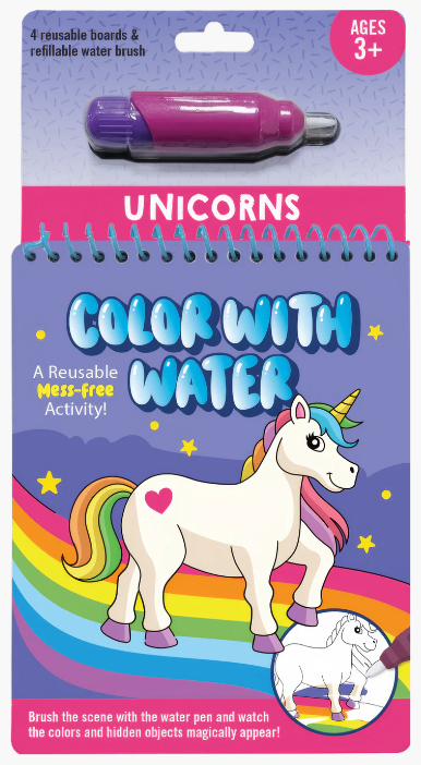 Peter Pauper Press Color With Water set (3+)