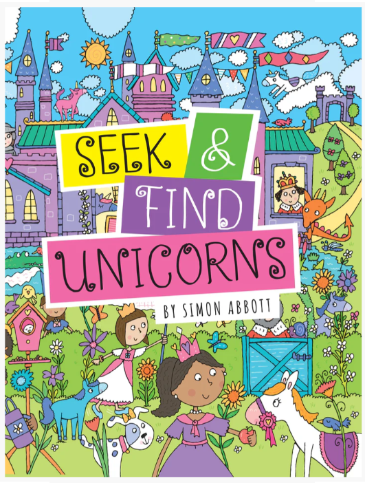 Peter Pauper Press Seek and Find Unicorns by Simon Abbott (ages 5+)