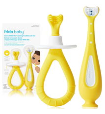 Fridababy Grow-with-me Training Toothbrush Set (6m+)