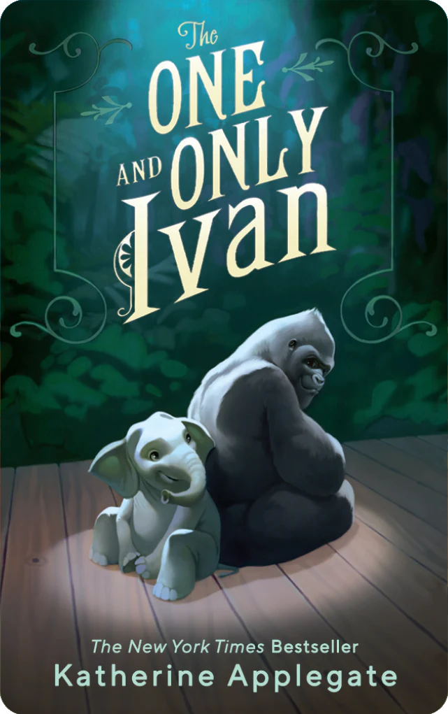 Yoto The One and Only Ivan by Katherine Applegate audio card (ages 8-12)
