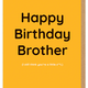 Ohh Deer Happy Birthday Brother