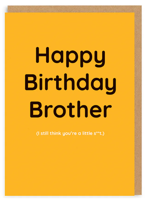 Ohh Deer Happy Birthday Brother