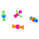 Toysmith Nuts 'n Bolts Fidgets (4 fun shapes) (3+yrs)