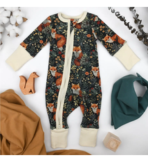 Earthy Earthy Zippered Rompers