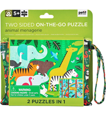 Petit Collage Two-sided On-the-Go Puzzle (4+)