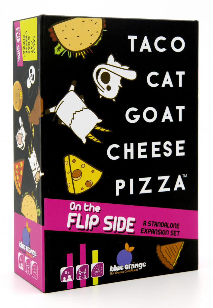 Blue Orange Taco Cat Goat Cheese Pizza On The Flip Side (8+)
