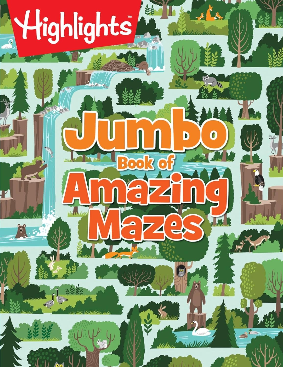 Highlights Jumbo Book of Amazing Mazes (6+)