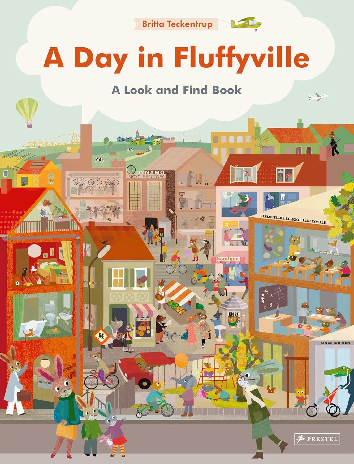 Penguin Randomhouse A Day in Fluffyville - Britta Teckentrup (2+)