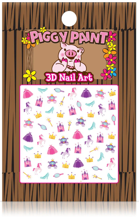 Piggy Paint Piggy Paint 3D Nail Art - princesses (5+)