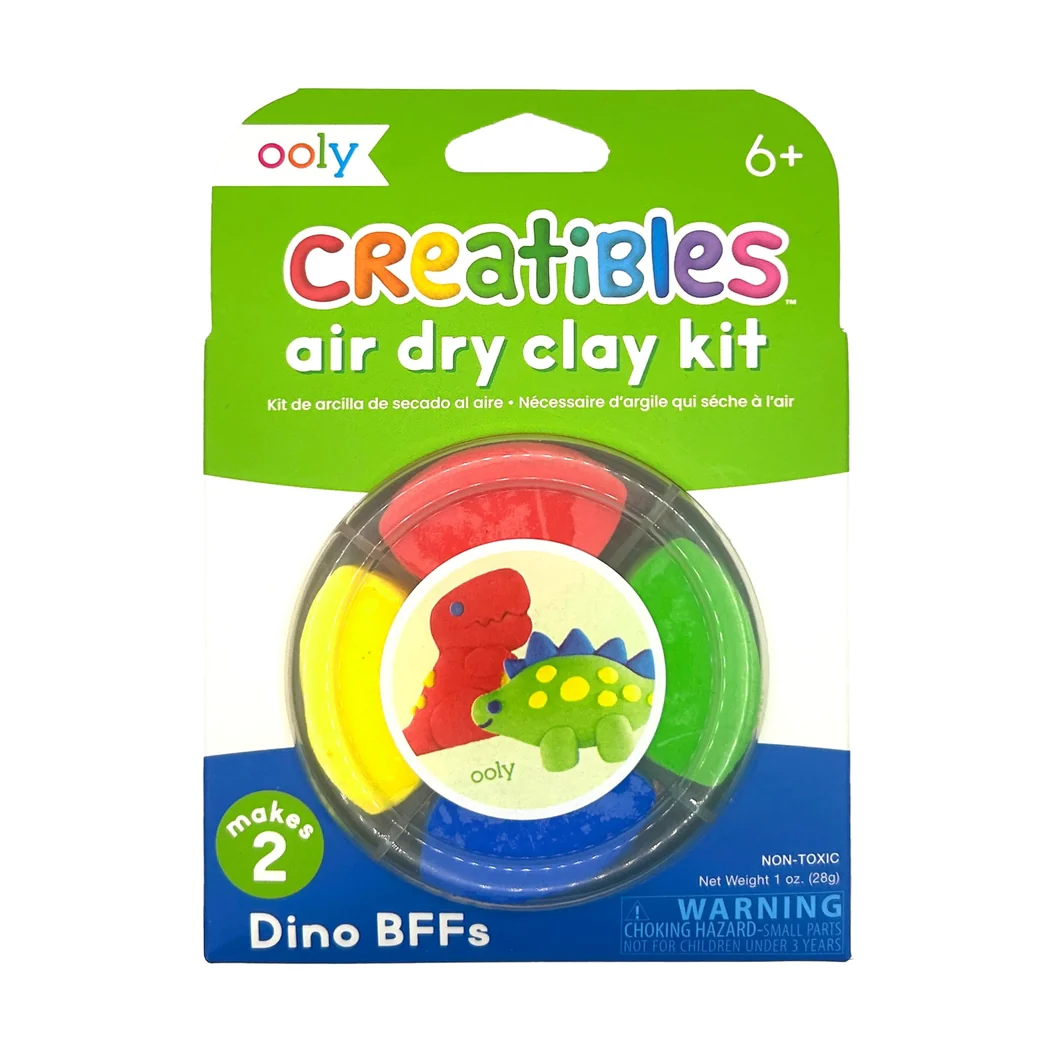OOLY Creatibles DIY Air-Dry Clay Kit (6+)