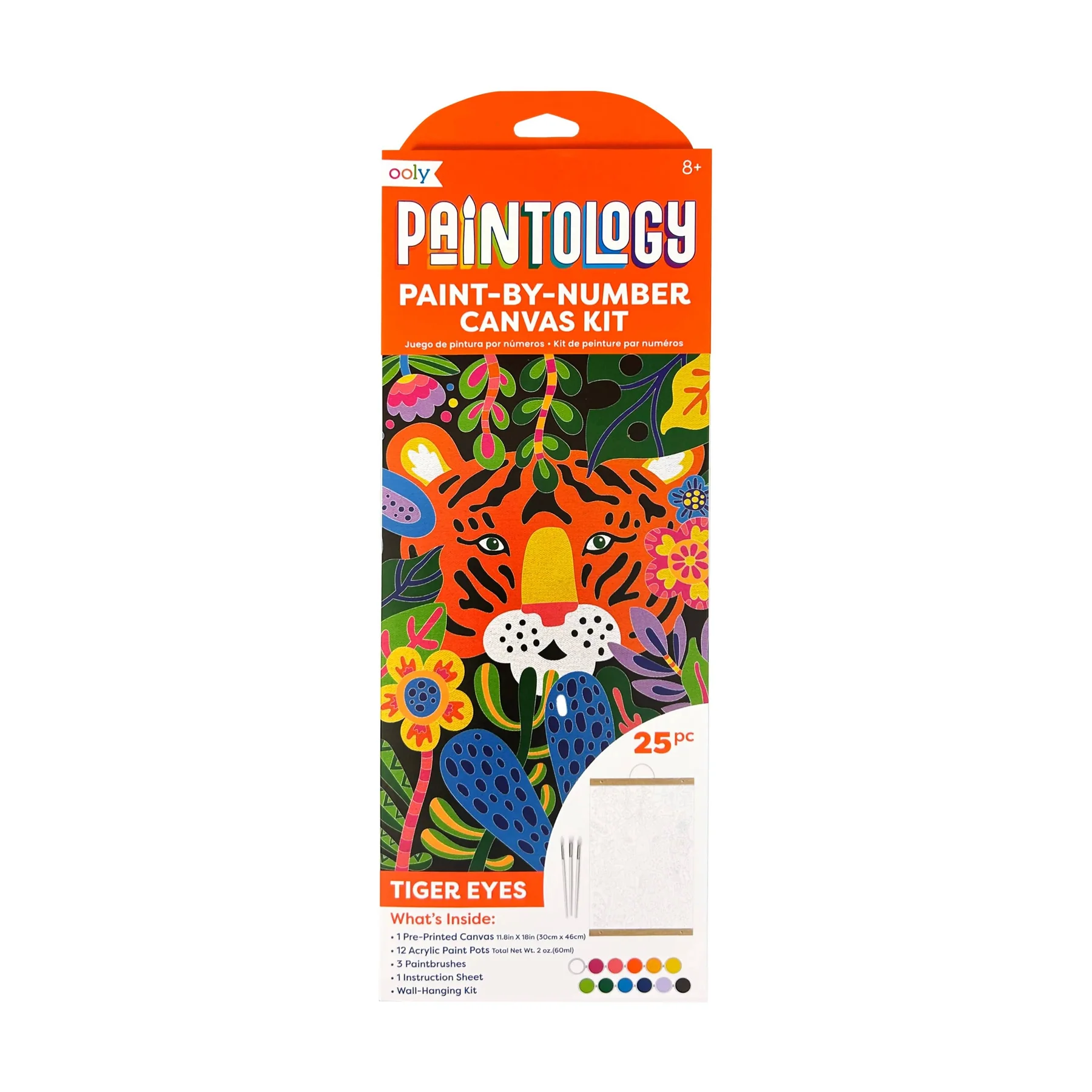 OOLY Paintology Paint-By-Number Canvas Kit (12+)