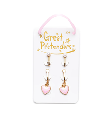 Great Pretenders Boutique Cute & Classy Clip-on Earrings (2 pairs)