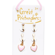 Great Pretenders Boutique Cute & Classy Clip-on Earrings (2 pairs)