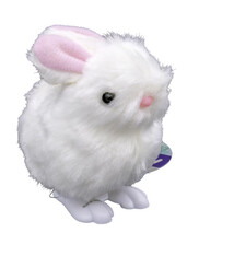 World Market Fuzzy Wind-Ups Bunny
