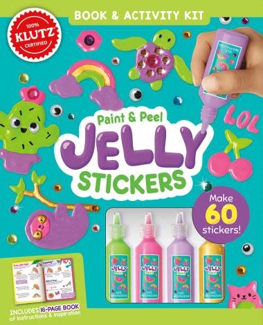 klutz Paint & Peel Jelly Stickers (8+)