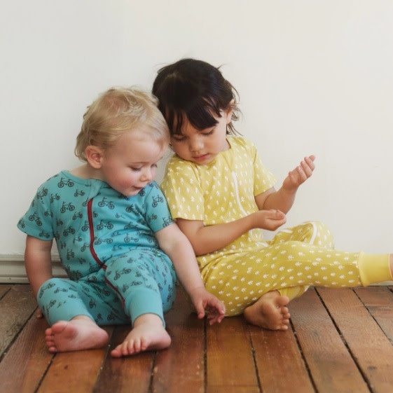 Parade Organics Parade Organics '2-way' Zip Short-sleeved Romper