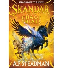 Simon & Schuster Skandar and the Chaos Trials by A.F. Steadman (book three) (ages 8-12)