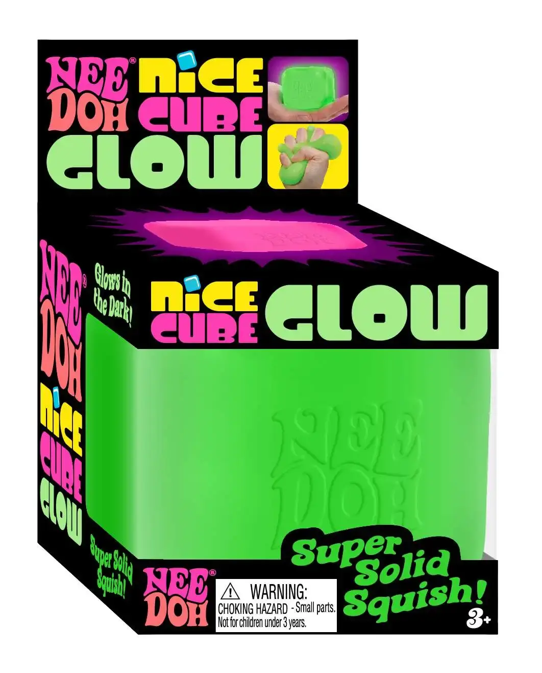 NeeDoh NeeDoh Nice Cube Glow (3+)