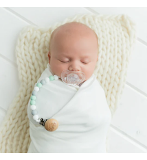 Glitter & Spice Glitter & Spice Silicone Pacifier Clip (0+)