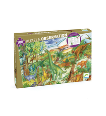 djeco Djeco Dinosaurs Observation Puzzle (100 pcs)