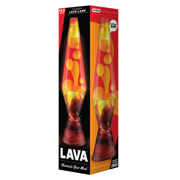 Schylling Lava Lamp 14.5-Inch Erupting Crater