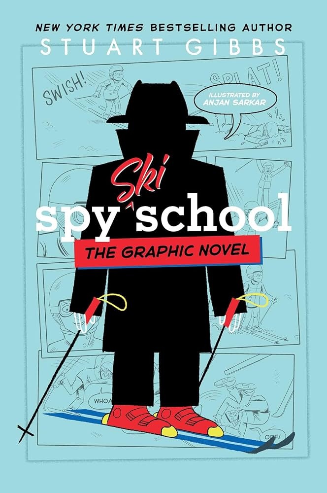 Spy School Graphic Novel by Stuart Gibbs (ages 8-12)