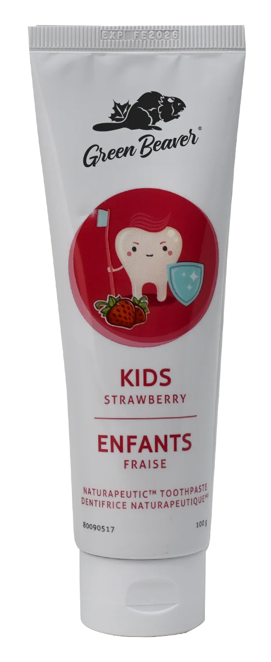Green Beaver Green Beaver Strawberry Kids Natural Toothpaste (100g)