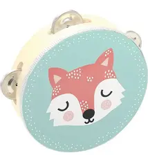 vilac Vilax Fox Wood Tambourine