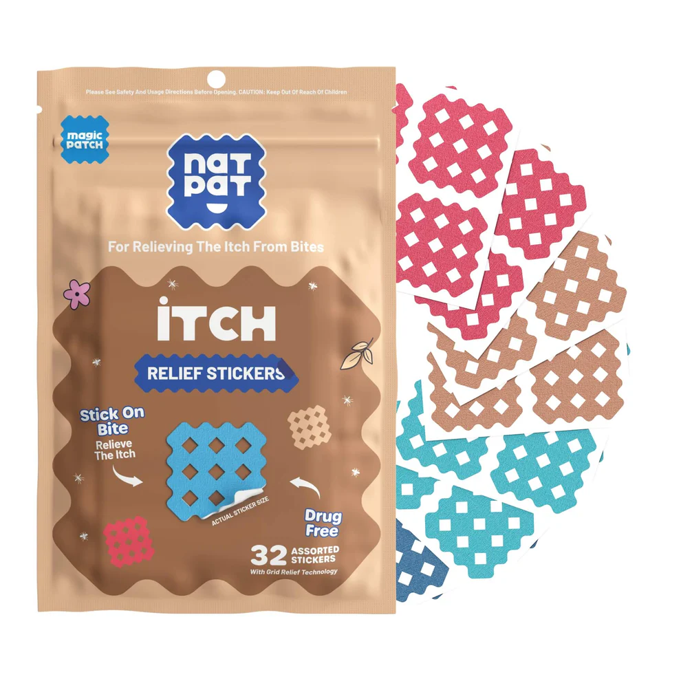 Natural Patch Magic Patch itch relief stickers - 30-pack (0+)