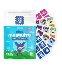 Natural Patch NATPAT mosquito repellent stickers - 60-pack (0+)