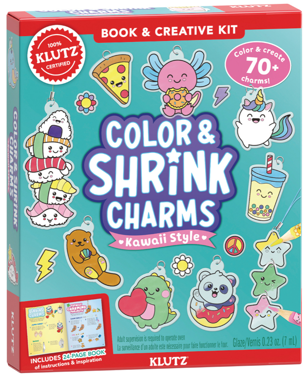 klutz Color & Shrink Charms: Kawaii Style (6+)