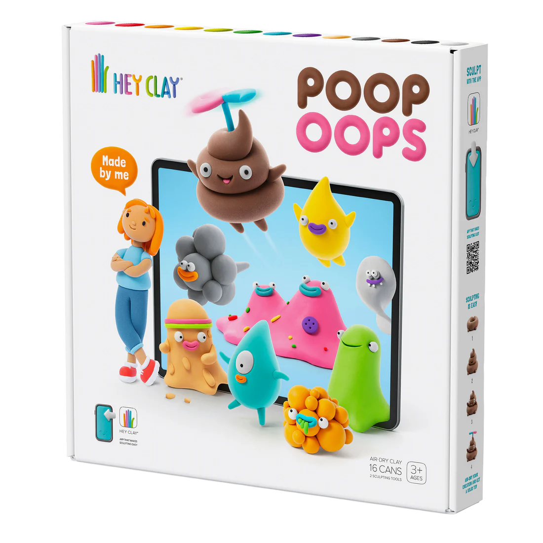 Hey Clay Hey Clay Poop Oops (3+)
