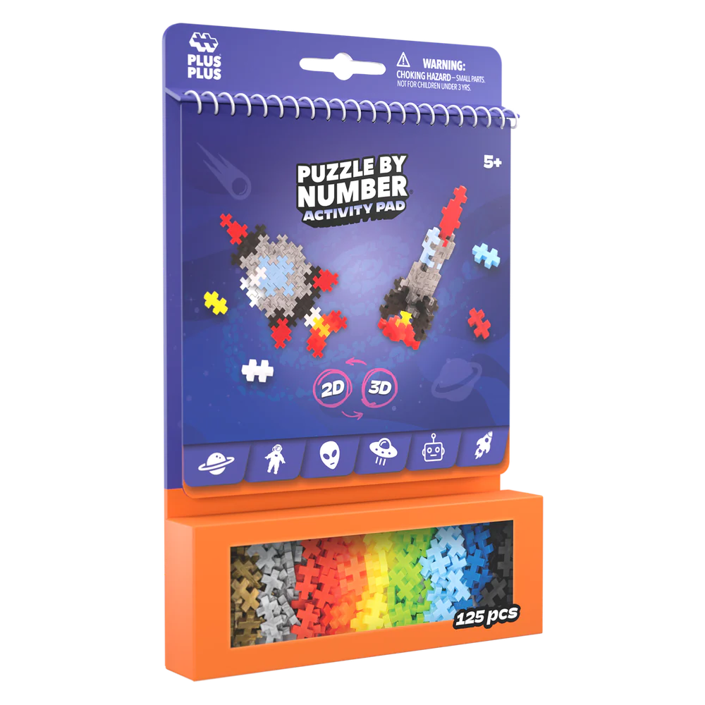 Plus Plus Plus Plus Puzzle By Number (5+)