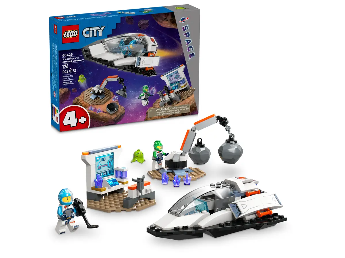 Lego Spaceship and Asteroid Discovery 60429 (126 pcs) 4+