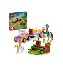 Lego Lego Friends Horse and Pony Trailer 42634 (105 pcs)  4+