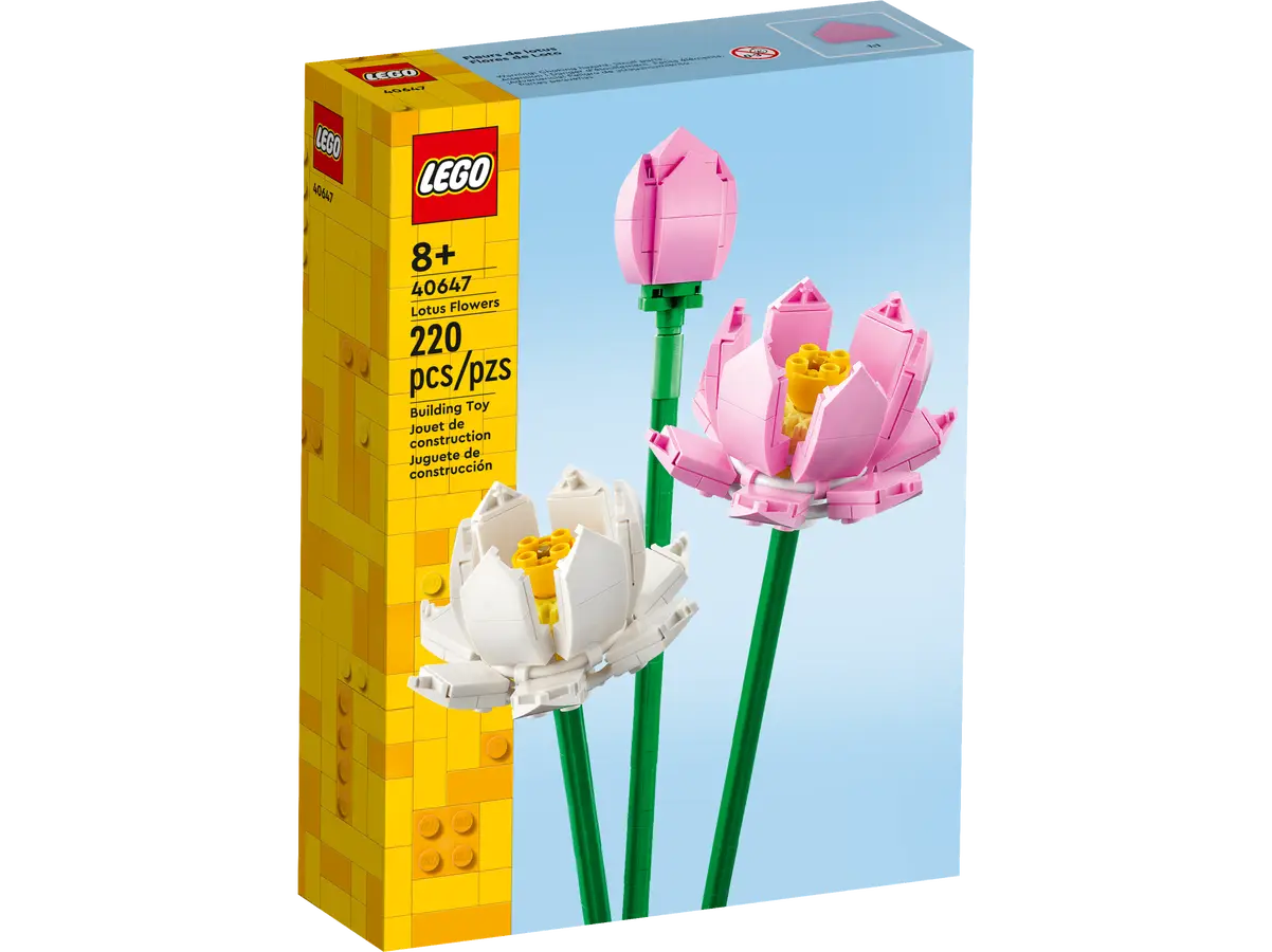 Lego Lego Botanical Lotus Flower 40647 (220 pcs)  8+