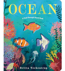 Ocean : A Peek-Through Board Book by Britta Teckentrup (ages 0-3)