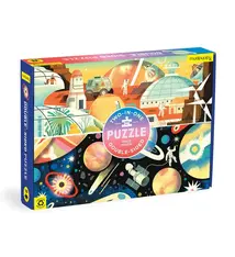 Mudpuppy Mudpuppy Space Mission Above & Below (100pc double-sided puzzle)