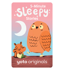 Yoto 5-Minute Sleepy Stories audio card (4+)