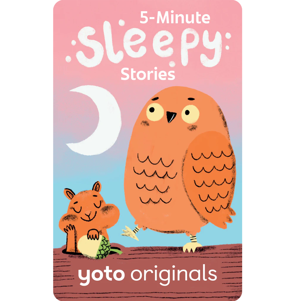 Yoto 5-Minute Sleepy Stories audio card (4+)