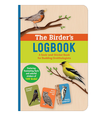Peter Pauper Press Birder's Logbook: A Seek-and-Sticker Book for Budding Ornithologists (6+)