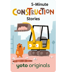 Yoto 5-minute Construction Stories Yoto audio card (4+)