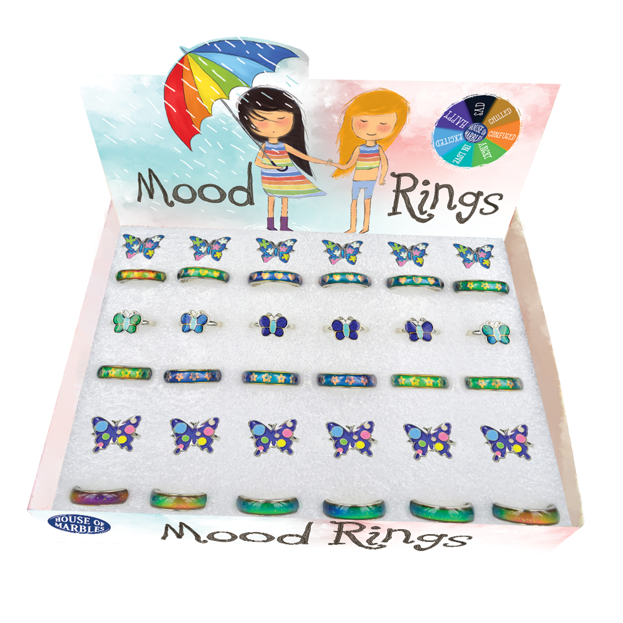 House of Marbles Mood Rings (5+)