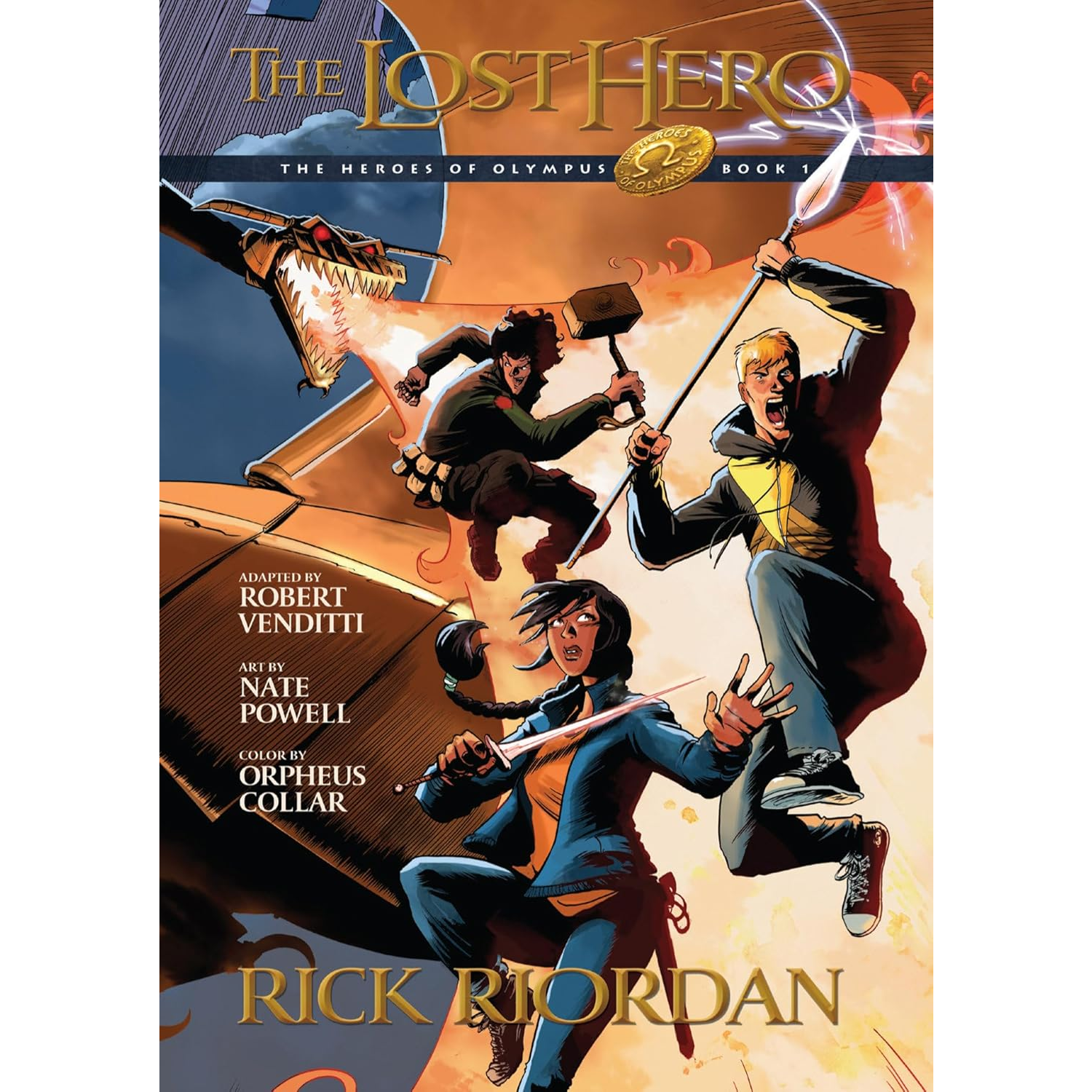 Hyperion The Heroes of Olympus - graphic adaptation (10+)