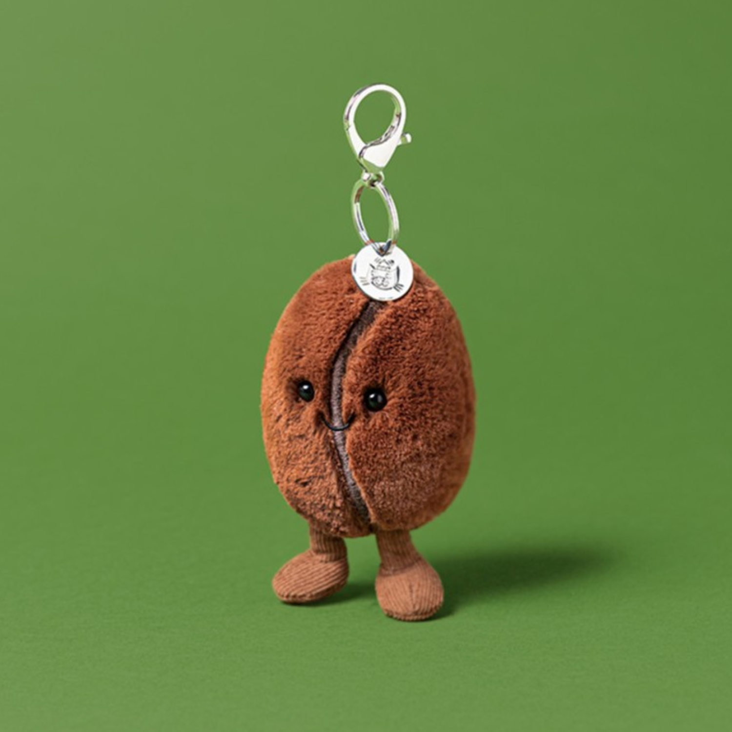 Jellycat Amuseables Coffee Bean Bag Charm