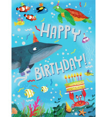 Peaceable Kingdom Happy Birthday Sea Life