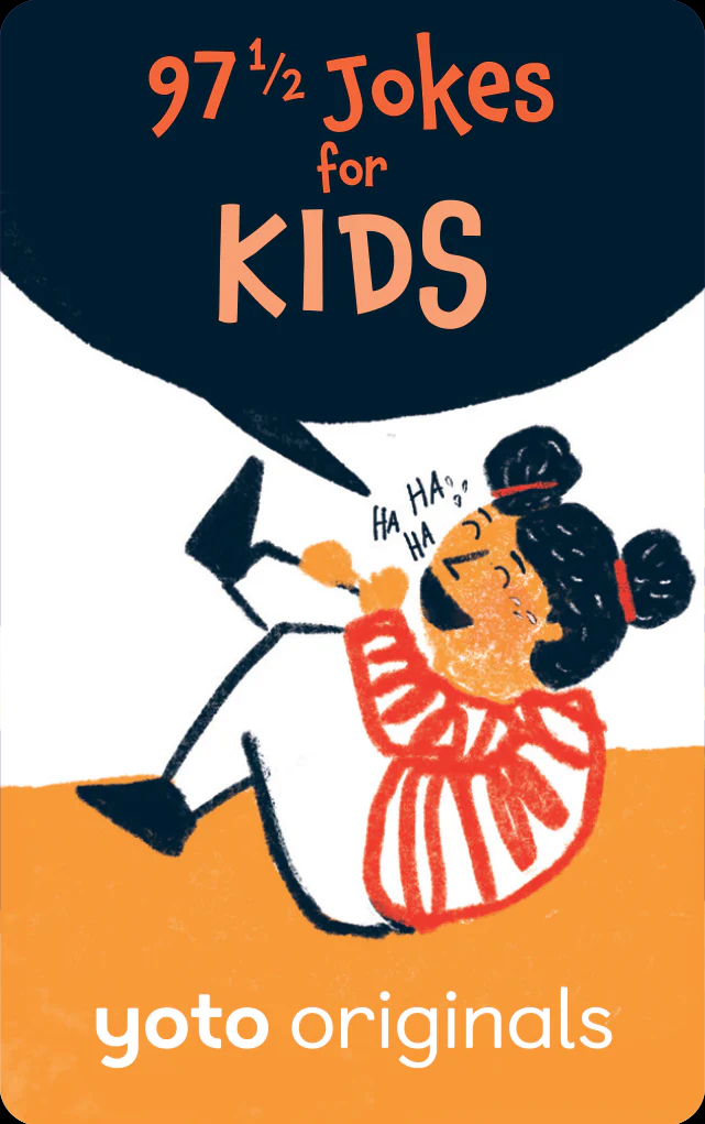 Yoto 97 1/2 Jokes for Kids audio card (ages 3-5)